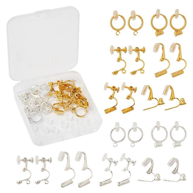 Jewelry Making Kits DIY Earring Set with Clip-on Earrings Findings